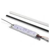 Lot of HALCO LIGHTING TECHNOLOGIES Dual 4 ft. 44.72 in. 64-Watt Equivalent Integrated LED White Strip Magnetic Linear LED Troffer Retrofit Kit 4000K   Customer Returns See Pictures