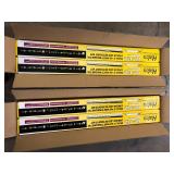 Lot of HALCO LIGHTING TECHNOLOGIES Dual 4 ft. 44.72 in. 64-Watt Equivalent Integrated LED White Strip Magnetic Linear LED Troffer Retrofit Kit 4000K   Customer Returns See Pictures