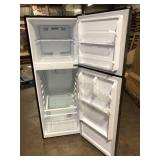 Vissani 10.1 cu. ft. Top Freezer Refrigerator in Stainless Steel Customer Returns See Pictures