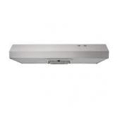 Vissani Arno 30 in. 240 CFM Convertible Under Cabinet Range Hood in Stainless Steel with Lighting and Charcoal Filter Customer Returns See Pictures