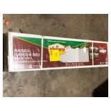 Vigoro 4 ft. x 4 ft. x 15 in. White Vinyl Raised Garden Bed Customer Returns See Pictures