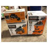 Lot of Assorted Wet/Dry Shop Vacs Various Models and Conditions  Customer Returns See Pictures