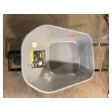 Gorilla 6 cu. ft. PRO Heavy-Duty Steel Tub Wheelbarrow, Steel Braces and Handles, Easy Pivot/Dump Design, 16 in. Pneumatic Wheel  Customer Returns See Pictures