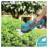 XQCK Cordless Grass Shears and Hedge Shrubbery Trimmer