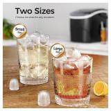 Aglucky Countertop Ice Maker with Handle