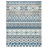 Town & Country Everyday Dahlia Southwestern Strip Indoor/Outdoor Area Rug