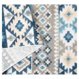 Town & Country Everyday Dahlia Southwestern Strip Indoor/Outdoor Area Rug