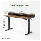 Agilestic Electric Standing Desk with 2 Drawers