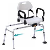 Elenker Sliding Shower Chair with Backrest