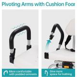 Elenker Sliding Shower Chair with Backrest