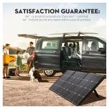 VCUTECH Portable Solar Panels for Power Station