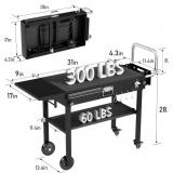 Lineware Portable Grill Table/Cart