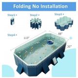 Wirhao Foldable Non-Inflatable Kids