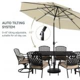 Green Party 10 Foot Outdoor Patio Umbrella