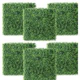 Yaheetech 6 Piece 20" X 20" Artificial Boxwood Panels