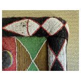 Wonderful LARGE Old Yoruba Beaded Panel/Door