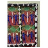 Wonderful LARGE Old Yoruba Beaded Panel/Door