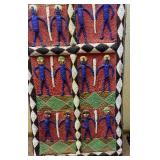Wonderful LARGE Old Yoruba Beaded Panel/Door