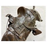 LARGE Old Vintage Frederic Remington Bronze Sculpture - "Wicked Pony"