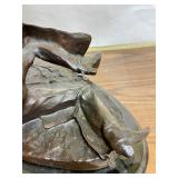 LARGE Old Vintage Frederic Remington Bronze Sculpture - "Wicked Pony"