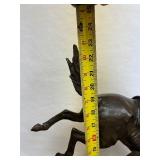 LARGE Old Vintage Frederic Remington Bronze Sculpture - "Wicked Pony"