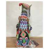 Large & Elaborate Old Yoruba Beaded Crown #3