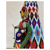 Large & Elaborate Old Yoruba Beaded Crown #3
