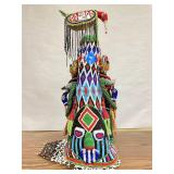 Large & Elaborate Old Yoruba Beaded Crown #3