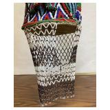Large & Elaborate Old Yoruba Beaded Crown #3