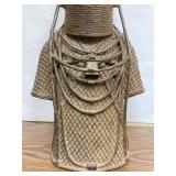 Monumental Antique Benin Bronze Bust Sculpture