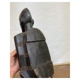 Old Figural Hemba / Kusu Ceremonial Bowl w/Lid