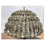Very Early Antique Benin Bronze Ancestor Bell