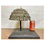 Very Early Antique Benin Bronze Ancestor Bell