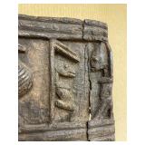 Early Dogon Relief Carved Door Panel