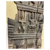 Early Dogon Relief Carved Door Panel