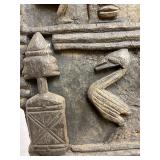 Early Dogon Relief Carved Door Panel