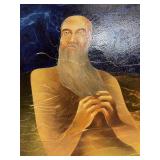 Large and Exceptional Original Oil on Canvas by Kashmiri Khosa - "Music of Spheres"