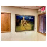 Large and Exceptional Original Oil on Canvas by Kashmiri Khosa - "Music of Spheres"