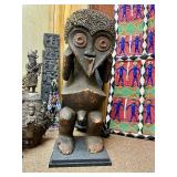 LARGE Old Mambila Standing Male Tadep Statue