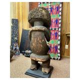 LARGE Old Mambila Standing Male Tadep Statue