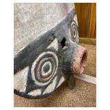 Massive Old Plank Mask - Bwa Peoples - Burkina Faso