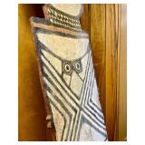 Massive Old Plank Mask - Bwa Peoples - Burkina Faso