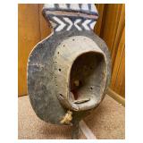 Massive Old Plank Mask - Bwa Peoples - Burkina Faso