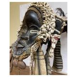 Excellent Old Deangle Dan Mask - Liberia