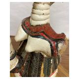 Unusual Old Dual Figure Temne Helmet Mask