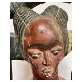 Excellent old Mami Wata Figure w/Serpent - West Africa