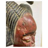 Excellent old Mami Wata Figure w/Serpent - West Africa