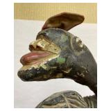 Excellent old Mami Wata Figure w/Serpent - West Africa