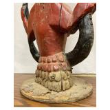 Excellent old Mami Wata Figure w/Serpent - West Africa