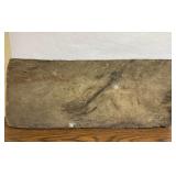 Unusual Old Relief Carved Wood Tribal Storyboard or Stele